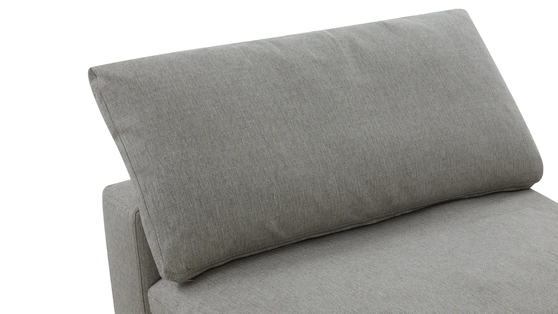 Slipcover - Movie Night Armless Chair Large Mist